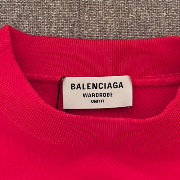 SOLD - Balenciaga Logo Printed Crewneck Sweatshirt - Picture 7 of 9